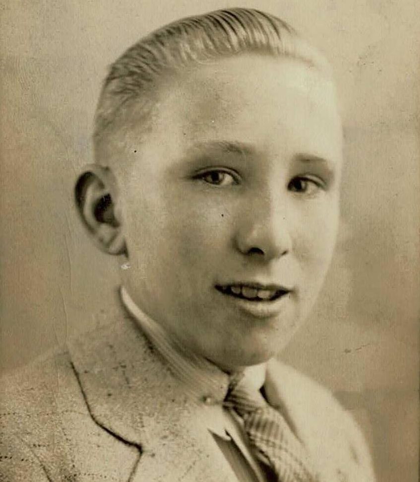 Ray as a young lad